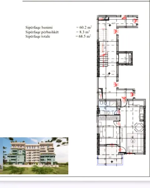 На Продаж Квартира 1+1 – Unity Residence, Golem - Image 2