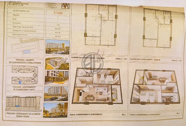 Квартира 68.5м2 1+1 в Rezidenca VM - Image 2