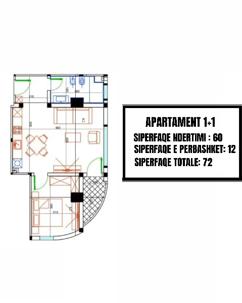 Квартира 1+1 на продаж – Capiten Coast Bleger Premium, Golem - Image 3