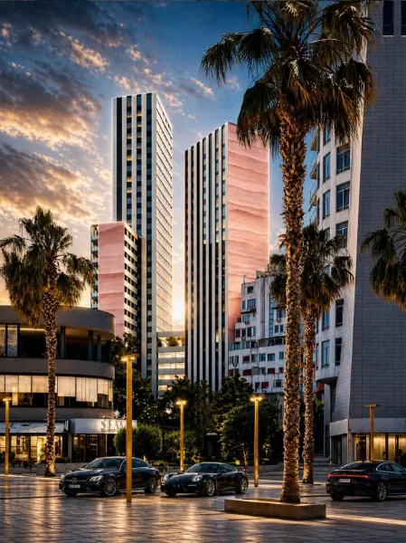 Квартира 1+1 на продаж у Durrës Tower, Durrës